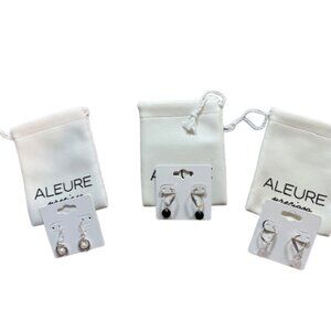 Elegant ALEURE Earrings Trio – New